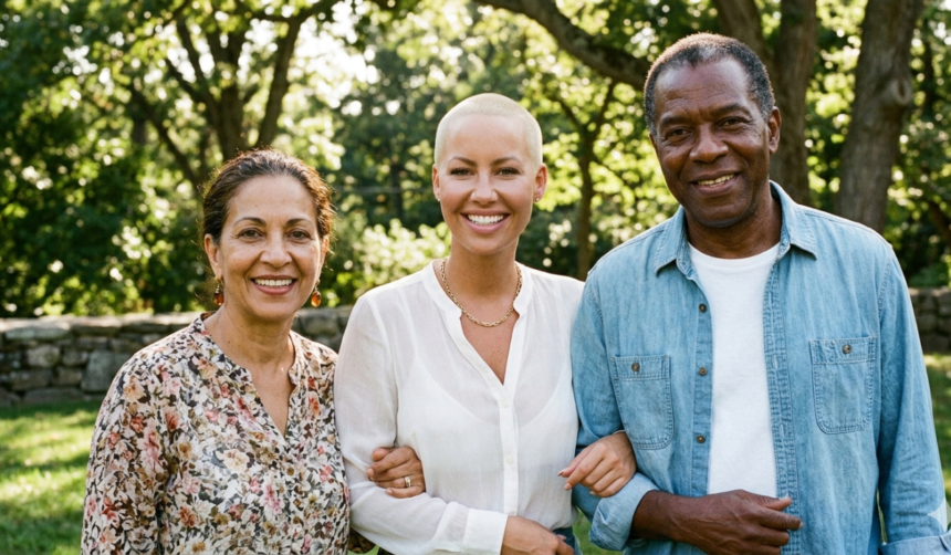 Amber rose parents